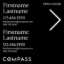Picture of Compass 20"x20" O.H. White Super Frame - Black Sign D