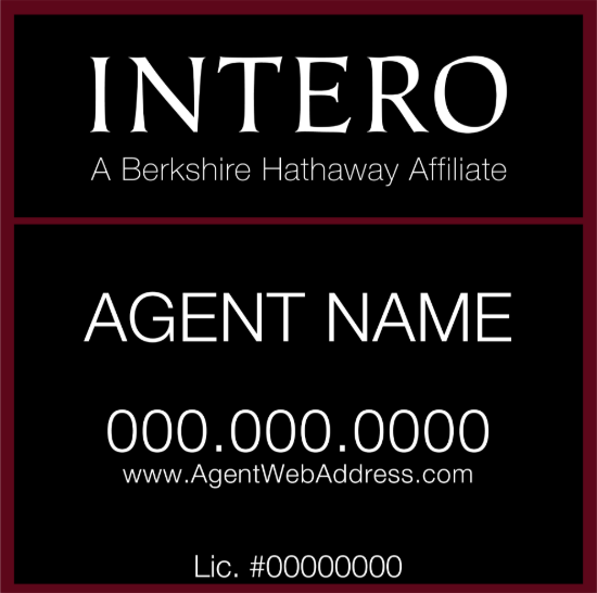 Picture of [OLD] INTERO 24"x24" BHA Yard Sign - Standard - Copy