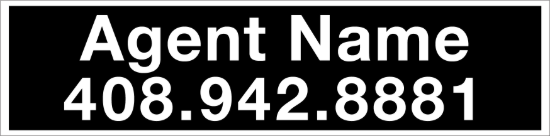 Picture of INTERO 6"x24" Name Rider - 